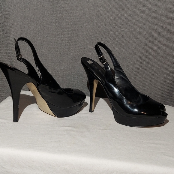 Enzo Angiolini platform Slingback 5 inch heels 8.5 - Picture 5 of 9